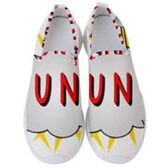 Comic-noise-paleness-explosion Men s Slip On Sneakers by 99art