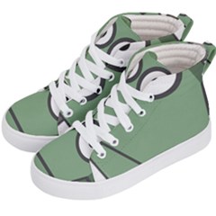 Cartoon-cute-frankenstein-halloween Kids  Hi-top Skate Sneakers by 99art