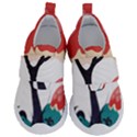 Tree-art-trunk-artwork-cartoon Kids  Velcro No Lace Shoes View1