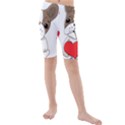 Animation-dog-cute-animate-comic Kids  Mid Length Swim Shorts View1