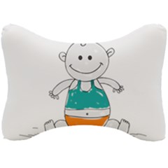 Baby-cute-child-birth-happy Seat Head Rest Cushion by 99art