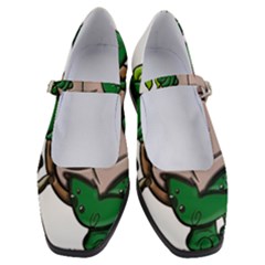 Amphibian-animal-cartoon-reptile Women s Mary Jane Shoes by 99art