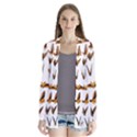 Butterfly Butterflies Insect Swarm Drape Collar Cardigan View1