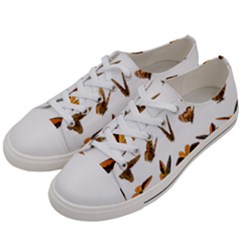 Butterfly Butterflies Insect Swarm Women s Low Top Canvas Sneakers by 99art