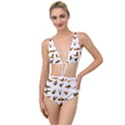 Butterfly Butterflies Insect Swarm Tied Up Two Piece Swimsuit View1