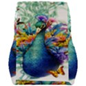 Bird-peafowl-painting-drawing-feather-birds Car Seat Back Cushion  View2