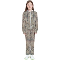 Old Vintage Classic Map Of Europe Kids  Tracksuit by B30l