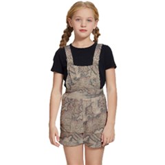 Old Vintage Classic Map Of Europe Kids  Short Overalls by B30l