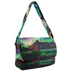 Aurora Borealis Nature Sky Light Courier Bag by B30l