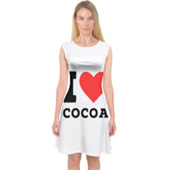 I Love Cocoa Capsleeve Midi Dress by ilovewhateva