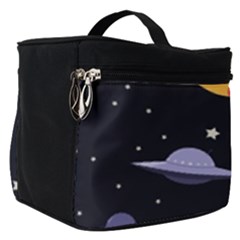 Cosmos Rockets Spaceships Ufos Make Up Travel Bag (small) by Cowasu