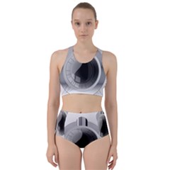 Washing Machines Home Electronic Racer Back Bikini Set by Cowasu