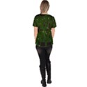 Circuit Board Conductor Tracks Women s V-Neck Scrub Top View4