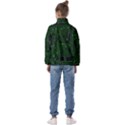 Circuit Board Conductor Tracks Kids  Half Zip Hoodie View2