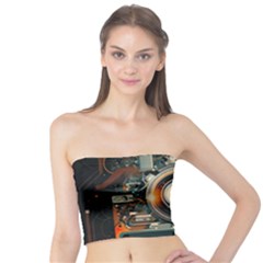 Illustrations Technology Robot Internet Processor Tube Top by Cowasu