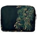 Angry Male Lion Make Up Pouch (Large) View2