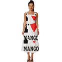 I love mango juice  Square Neckline Tiered Midi Dress View1