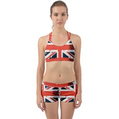 Union Jack England Uk United Kingdom London Back Web Gym Set by Bangk1t