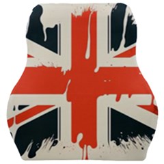 Union Jack England Uk United Kingdom London Car Seat Velour Cushion  by Bangk1t