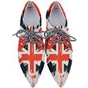 Union Jack England Uk United Kingdom London Pointed Oxford Shoes View1