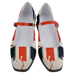 Union Jack England Uk United Kingdom London Women s Mary Jane Shoes by Bangk1t