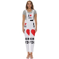 I Love Cherry Juice Women s Pinafore Overalls Jumpsuit by ilovewhateva