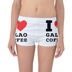 I Love Galao Coffee Boyleg Bikini Bottoms by ilovewhateva