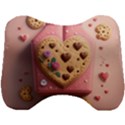 Cookies Valentine Heart Holiday Gift Love Head Support Cushion View1