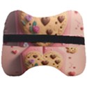 Cookies Valentine Heart Holiday Gift Love Head Support Cushion View2