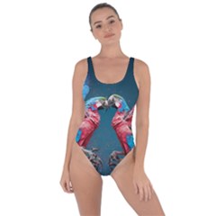 Birds Parrots Love Ornithology Species Fauna Bring Sexy Back Swimsuit by Ndabl3x