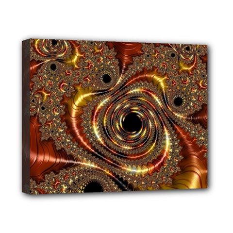 Geometric Art Fractal Abstract Art Canvas 10  X 8  (stretched) by Ndabl3x