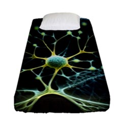 Neuron Network Fitted Sheet (single Size) by Ndabl3x