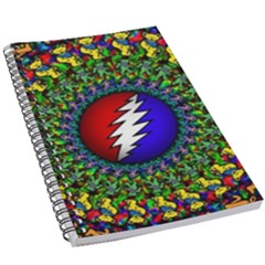 Grateful Dead Pattern 5 5  X 8 5  Notebook by Wav3s