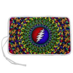 Grateful Dead Pattern Pen Storage Case (m) by Wav3s