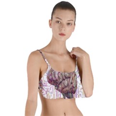 Brain Think Neurons Circuit Layered Top Bikini Top  by Wav3s