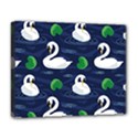 Swan-pattern-elegant-design Deluxe Canvas 20  x 16  (Stretched) View1