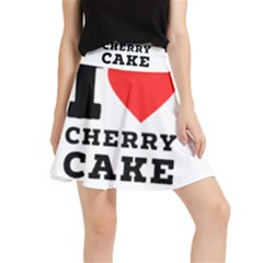 I Love Cherry Cake Waistband Skirt by ilovewhateva