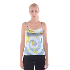 Science Fiction Outer Space Spaghetti Strap Top by Ndabl3x