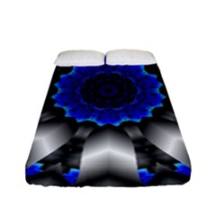 Kaleidoscope Abstract Round Fitted Sheet (full/ Double Size) by Ndabl3x