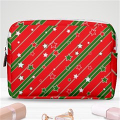 Christmas Paper Star Texture Make Up Pouch (medium) by Ndabl3x