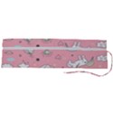 Cute-unicorn-seamless-pattern Roll Up Canvas Pencil Holder (L) View2