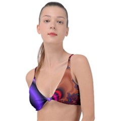 Colorful Piece Abstract Knot Up Bikini Top by Vaneshop