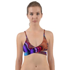 Colorful Piece Abstract Wrap Around Bikini Top by Vaneshop