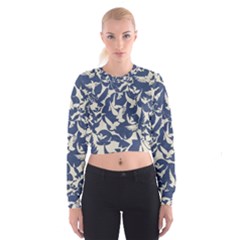 Bird Animal Animal Background Cropped Sweatshirt by Vaneshop