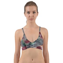 Design Pattern Scarf Gradient Wrap Around Bikini Top by Vaneshop