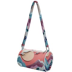 Paper Art Pastel Mini Cylinder Bag by Vaneshop
