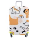 Seamless Pattern Of Cute Dog Puppy Cartoon Funny And Happy Luggage Cover (Medium) View1