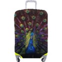 Peacock Feathers Luggage Cover (Large) View1