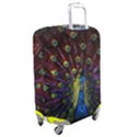 Peacock Feathers Luggage Cover (Medium) View2