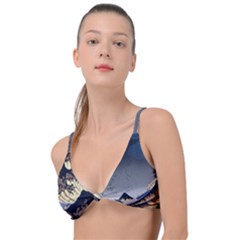 The Great Wave Off Kanagawa Japanese Waves Knot Up Bikini Top by Vaneshop